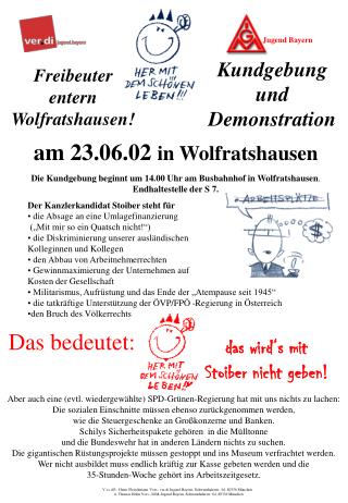 Freibeuter entern Wolfratshausen!