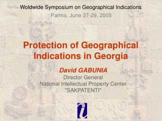 Woldwide Symposium on Geographical Indications