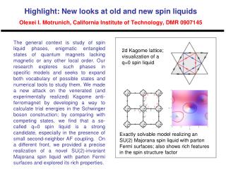 2d Kagome lattice; visualization of a q=0 spin liquid