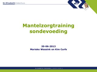 Mantelzorgtraining sondevoeding