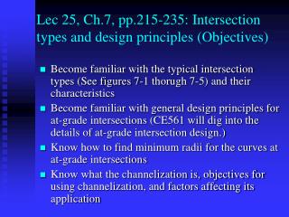 Lec 25, Ch.7, pp.215-235: Intersection types and design principles (Objectives)