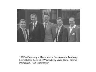 1982 – Germany – Mannheim – Bundeswehr Academy