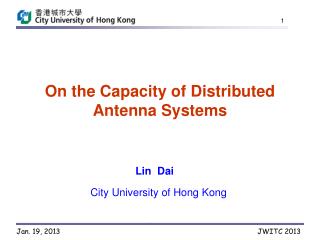 On the Capacity of Distributed Antenna Systems