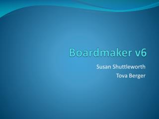 Boardmaker v6