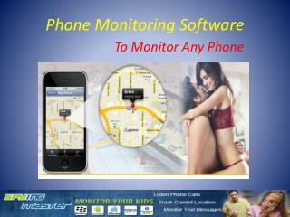 Phone Monitoring Software