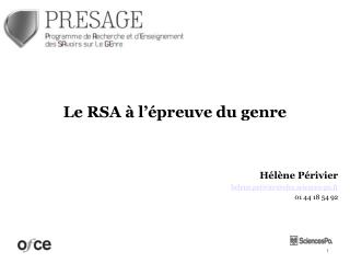Hélène Périvier helene.perivier@ofce.sciences-po.fr 01 44 18 54 92
