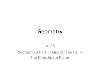 Geometry