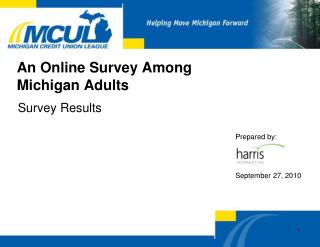 An Online Survey Among Michigan Adults