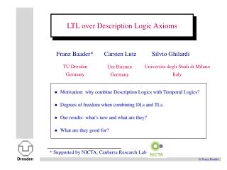 LTL over Description Logic Axioms