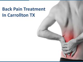 Back Pain Carrollton