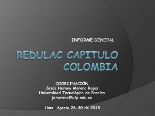 REDULAC CAPITULO COLOMBIA