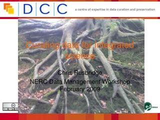 Curating data for integrated science