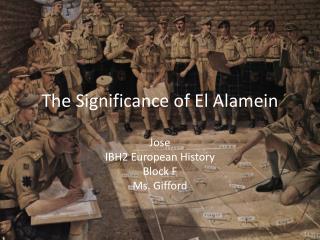 The Significance of El Alamein