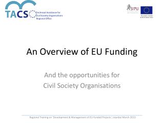 An Overview of EU Funding