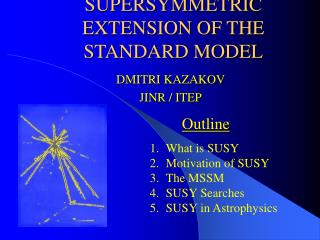 SUPERSYMMETRIC EXTENSION OF THE STANDARD MODEL