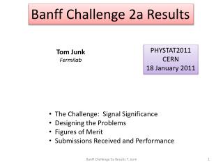 Banff Challenge 2a Results