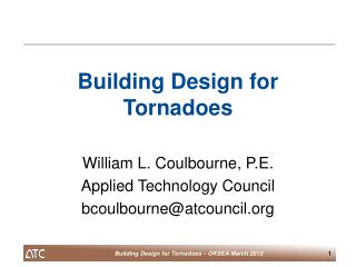 Building Design for Tornadoes