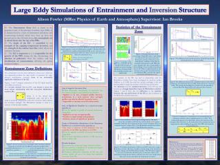 Large Eddy Simulations of Entrainment and Inversion Structure