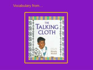 Vocabulary from…