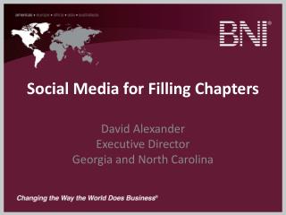 Social Media for Filling Chapters