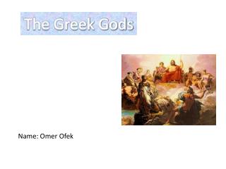 The Greek Gods