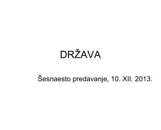 DRŽAVA