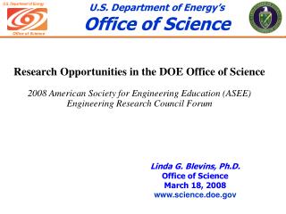 U.S. Department of Energy’s Office of Science