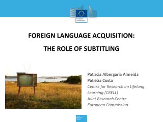 Foreign language acquisition: the role of subtitling