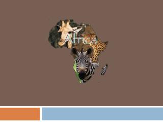 Africa – Human Geography