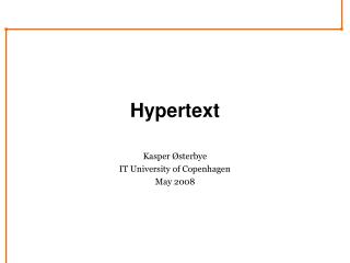 Hypertext