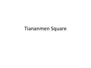 Tiananmen Square