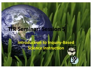 TfR Seminar: Session 5