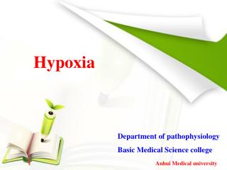 Hypoxia