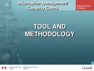 Information Management Capacity Check