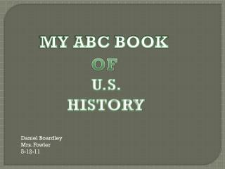 MY ABC BOOK