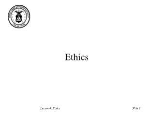 Ethics