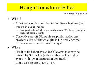 Hough Transform Filter