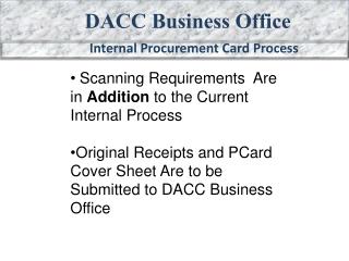 DACC Business Office