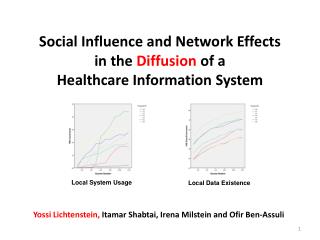 Social Influence and Network Effects in the Diffusion of a Healthcare Information System