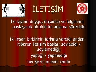 İLETİŞİM