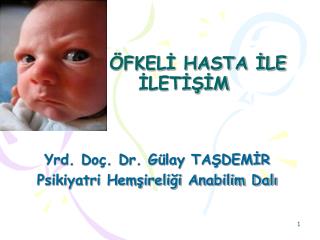 ÖFKELİ HASTA İLE İLETİŞİM