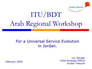 ITU/BDT Arab Regional Workshop