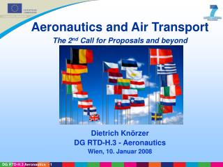 Aeronautics and Air Transport The 2 nd Call for Proposals and beyond Dietrich Knörzer