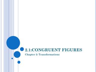 2.1:CONGRUENT FIGURES