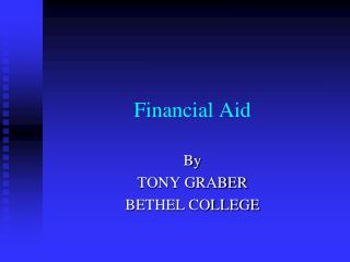 Financial Aid