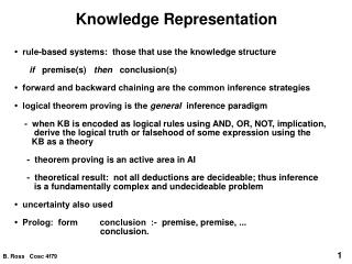 Knowledge Representation