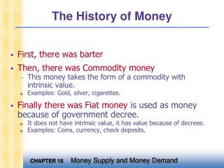 The History of Money