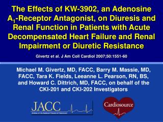 Givertz et al. J Am Coll Cardiol 2007;50:1551-60