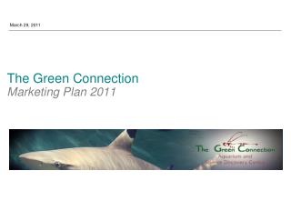 The Green Connection Marketing Plan 2011