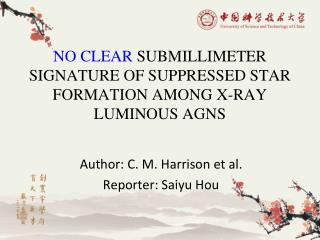 NO CLEAR SUBMILLIMETER SIGNATURE OF SUPPRESSED STAR FORMATION AMONG X-RAY LUMINOUS AGNS